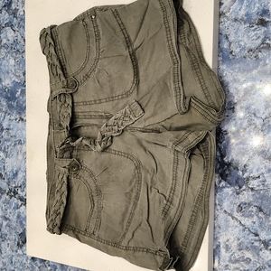 Military Green Shorts